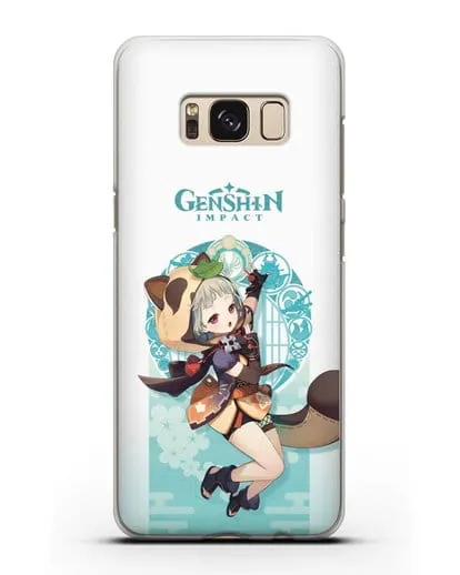 Чехол Genshin Impact (Геншин Импакт) - Саю силиконовый для Samsung Galaxy S8 Plus [SM-G955F]