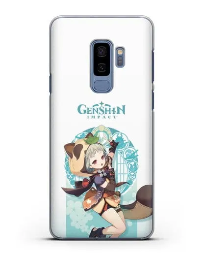 Чехол Genshin Impact (Геншин Импакт) - Саю силиконовый для Samsung Galaxy S9 Plus [SM-G965F]