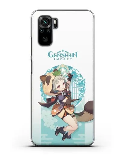 Чехол Genshin Impact (Геншин Импакт) - Саю силиконовый для Xiaomi Redmi Note 10