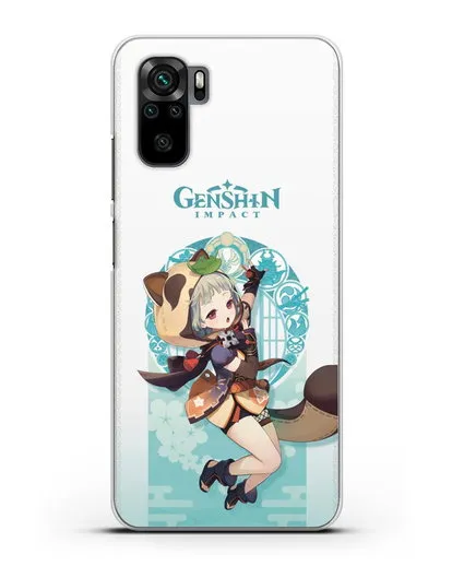 Чехол Genshin Impact (Геншин Импакт) - Саю силиконовый для Xiaomi Redmi Note 10S