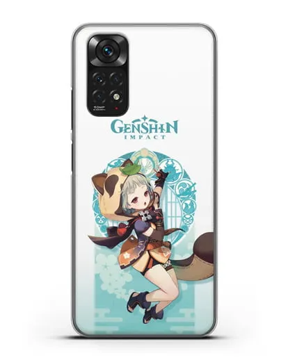 Чехол Genshin Impact (Геншин Импакт) - Саю силиконовый для Xiaomi Redmi Note 11
