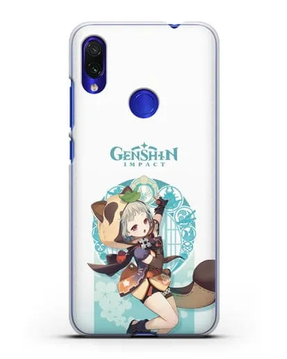 Чехол Genshin Impact (Геншин Импакт) - Саю силиконовый для Xiaomi Redmi Note 7