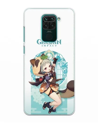 Чехол Genshin Impact (Геншин Импакт) - Саю силиконовый для Xiaomi Redmi Note 9