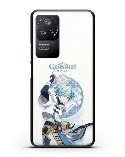 Чехол Genshin Impact (Геншин Импакт) - Чун Юнь силиконовый для Xiaomi Poco F4
