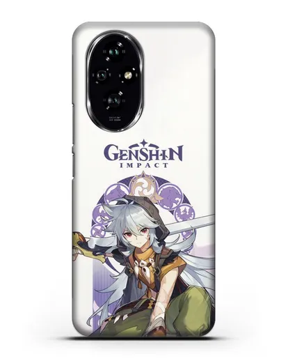 Чехол Genshin Impact (Геншин Импакт) - Рейзор силиконовый для Honor 200