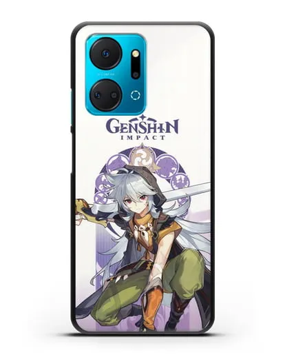 Чехол Genshin Impact (Геншин Импакт) - Рейзор силиконовый для Honor X7a Plus