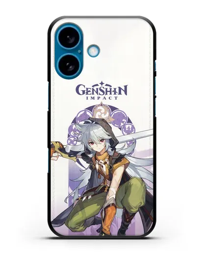 Чехол Genshin Impact (Геншин Импакт) - Рейзор силиконовый для iPhone 16
