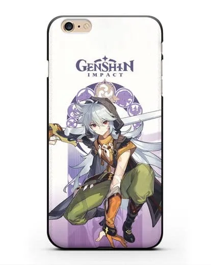 Чехол Genshin Impact (Геншин Импакт) - Рейзор силиконовый для iPhone 6s Plus