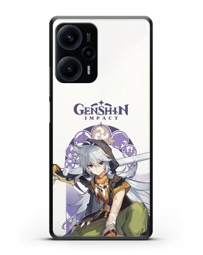 Чехол Genshin Impact (Геншин Импакт) - Рейзор силиконовый для Xiaomi Poco F5