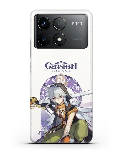 Чехол Genshin Impact (Геншин Импакт) - Рейзор силиконовый для Xiaomi Poco F6 Pro