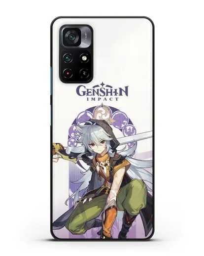 Чехол Genshin Impact (Геншин Импакт) - Рейзор силиконовый для Xiaomi Poco M4 Pro 5G