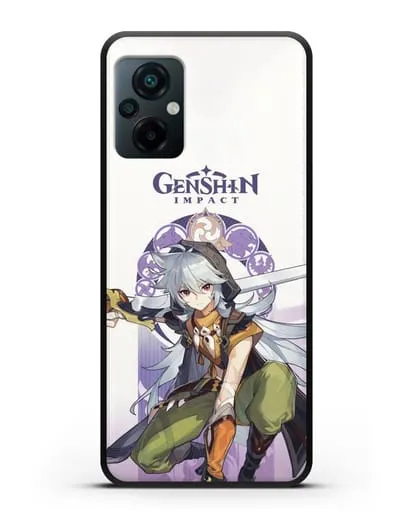 Чехол Genshin Impact (Геншин Импакт) - Рейзор силиконовый для Xiaomi Poco M5