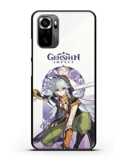 Чехол Genshin Impact (Геншин Импакт) - Рейзор силиконовый для Xiaomi Poco M5s
