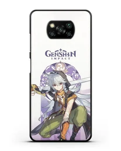 Чехол Genshin Impact (Геншин Импакт) - Рейзор силиконовый для Xiaomi Poco X3