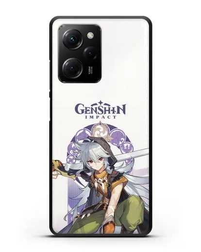 Чехол Genshin Impact (Геншин Импакт) - Рейзор силиконовый для Xiaomi Poco X5 Pro