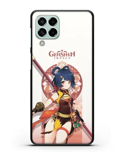 Чехол Genshin Impact (Геншин Импакт) - Сян Лин силиконовый для Samsung Galaxy M53 [SM-M536]