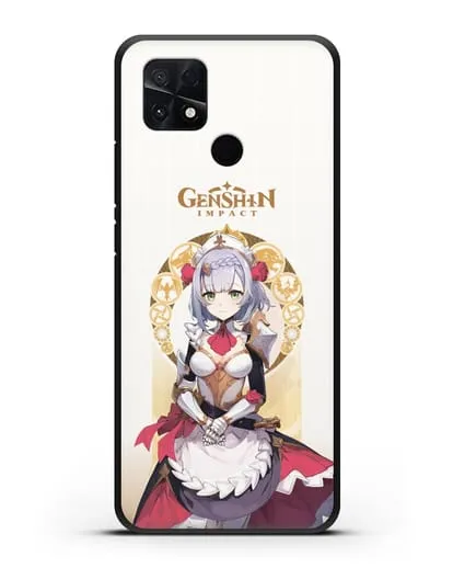 Чехол Genshin Impact (Геншин Импакт) - Ноэль силиконовый для Xiaomi Poco C40
