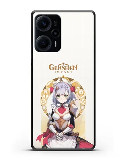 Чехол Genshin Impact (Геншин Импакт) - Ноэль силиконовый для Xiaomi Poco F5