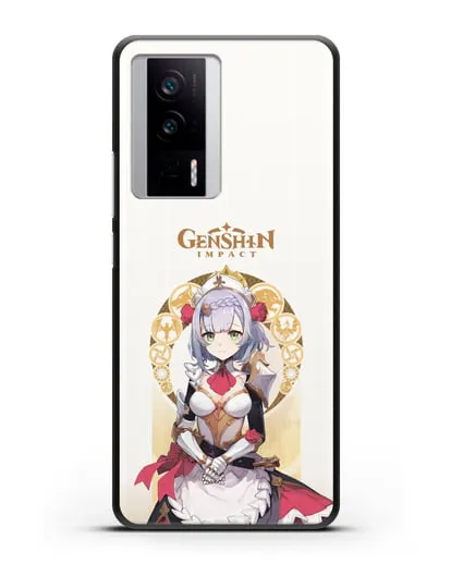 Чехол Genshin Impact (Геншин Импакт) - Ноэль силиконовый для Xiaomi Poco F5 Pro
