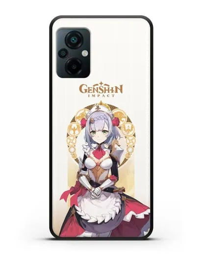Чехол Genshin Impact (Геншин Импакт) - Ноэль силиконовый для Xiaomi Poco M5