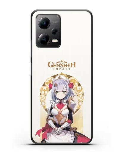 Чехол Genshin Impact (Геншин Импакт) - Ноэль силиконовый для Xiaomi Poco X5
