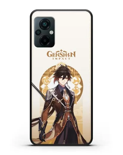 Чехол Genshin Impact (Геншин Импакт) - Жонгли силиконовый для Xiaomi Poco M5