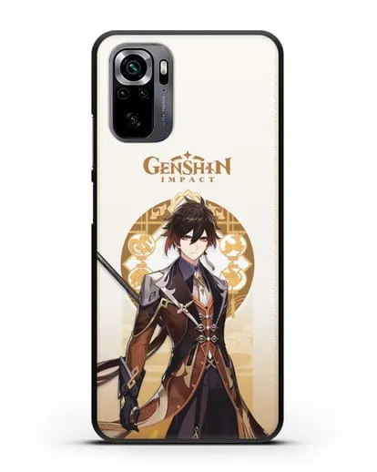 Чехол Genshin Impact (Геншин Импакт) - Жонгли силиконовый для Xiaomi Poco M5s