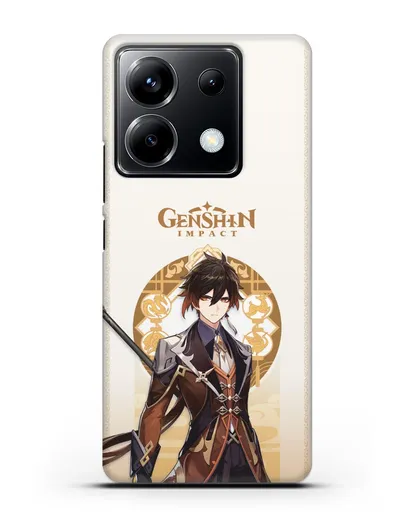 Чехол Genshin Impact (Геншин Импакт) - Жонгли силиконовый для Xiaomi Poco X6