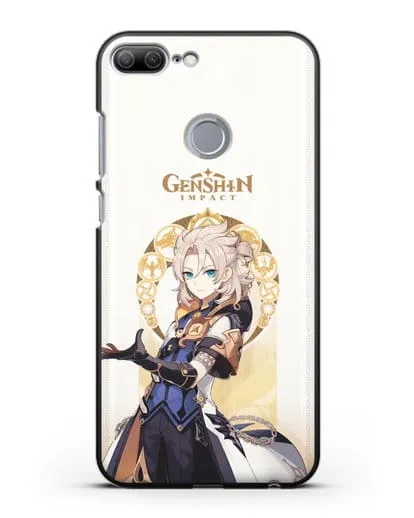 Чехол Genshin Impact (Геншин Импакт) - Альбедо силиконовый для Honor 9 Lite