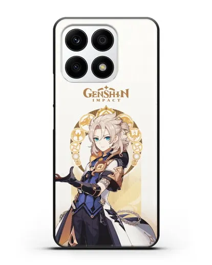 Чехол Genshin Impact (Геншин Импакт) - Альбедо силиконовый для Honor X8a