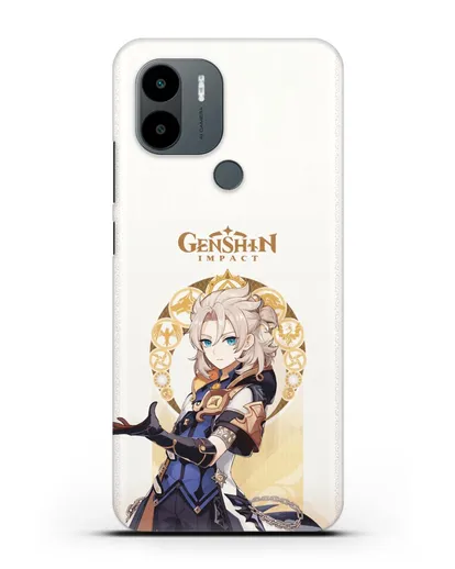 Чехол Genshin Impact (Геншин Импакт) - Альбедо силиконовый для Xiaomi Poco C51