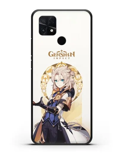 Чехол Genshin Impact (Геншин Импакт) - Альбедо силиконовый для Xiaomi Poco C40