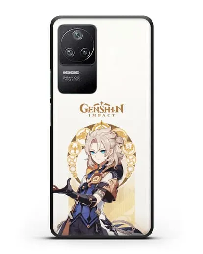 Чехол Genshin Impact (Геншин Импакт) - Альбедо силиконовый для Xiaomi Poco F4