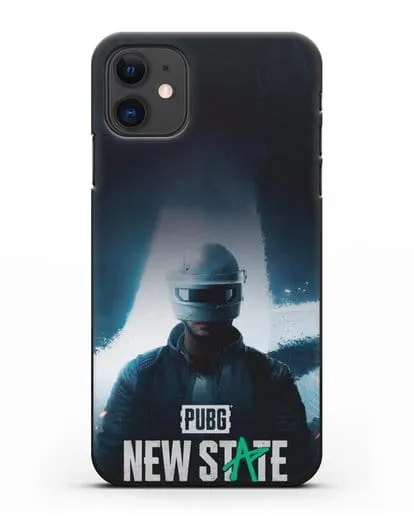 Чехол PUBG New State силиконовый для iPhone 11