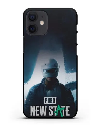 Чехол PUBG New State силиконовый для iPhone 12 mini