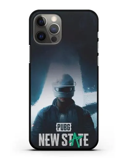 Чехол PUBG New State силиконовый для iPhone 12 Pro