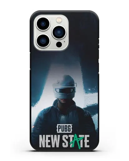 Чехол PUBG New State силиконовый для iPhone 13 Pro