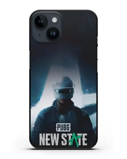 Чехол PUBG New State силиконовый для iPhone 14