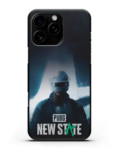 Чехол PUBG New State силиконовый для iPhone 16 Pro Max