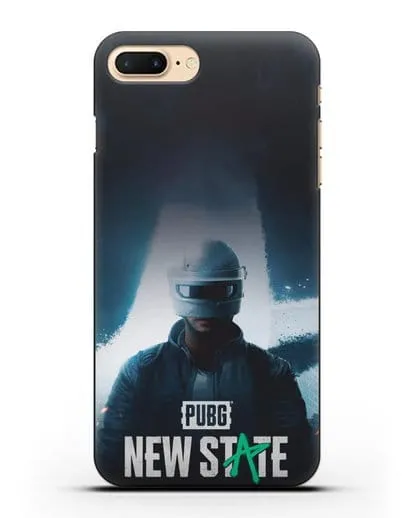 Чехол PUBG New State силиконовый для iPhone 8 Plus