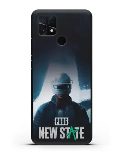 Чехол PUBG New State силиконовый для Xiaomi Poco C40