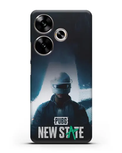 Чехол PUBG New State силиконовый для Xiaomi Poco F6