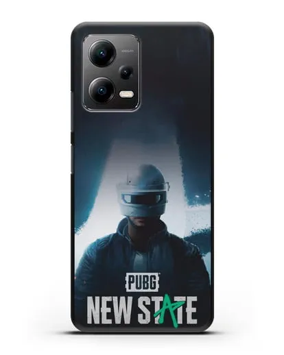 Чехол PUBG New State силиконовый для Xiaomi Poco X5