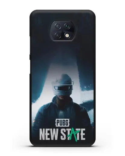 Чехол PUBG New State силиконовый для Xiaomi Redmi Note 9T