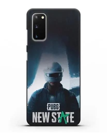 Чехол PUBG New State силиконовый для Samsung Galaxy S20 [SM-G980F]