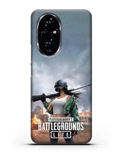 Чехол PUBG Lite силиконовый для Honor 200
