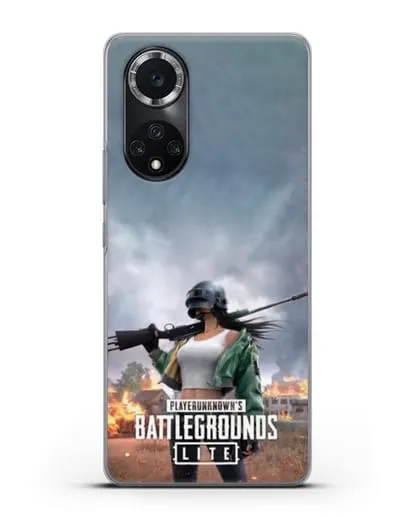 Чехол PUBG Lite силиконовый для Huawei Nova 9