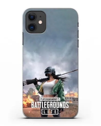 Чехол PUBG Lite силиконовый для iPhone 11