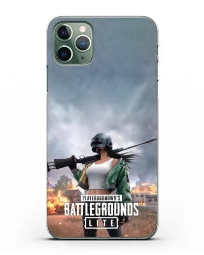 Чехол PUBG Lite силиконовый для iPhone 11 Pro Max