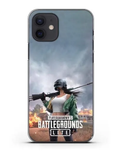 Чехол PUBG Lite силиконовый для iPhone 12